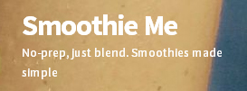 smoothie